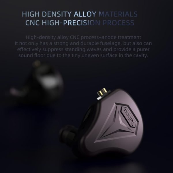 FAAEAL Unbounded HiFi Earphone,10mm Double Magnetic Dynamic Driver+DLC Diaphragm Music IEM Headphone with 3.5mm Jack,Audiophile Professional Tuning 2PIN Detachable in-Ear Monitor (Gray No Mic)