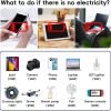 200W Car Power Inverter, PiSFAU DC 12V to 110V AC Car Plug Adapter Outlet with [20W USB-C] /USB-Fast Charger(18W) / 4.8A Dual USB/car Charger for Laptop