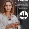USB C Headphone for Samsung S23 FE S22 S21 S20 A53 A54 Wired Earbuds Magnetic in-Ear Type C Earphone with Microphone Volume Control Bass Stereo Noise Canceling for iPhone 15 Pro Max Pixel 6 6a 7a 8 5